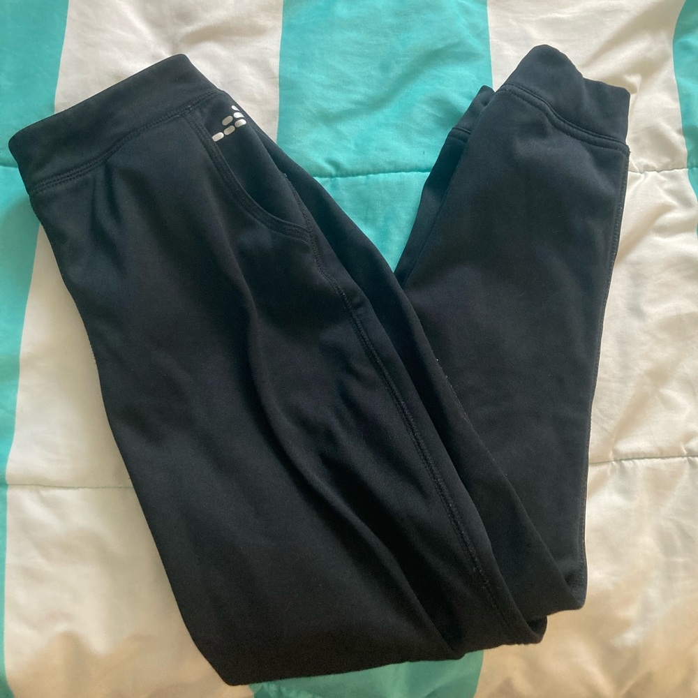 bcg Black Joggers/ Sweats With Pockets